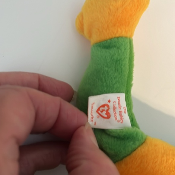 NWT vintage 1997 SMOOCHY from Ty Beanie Babies collection - Picture 5 of 6